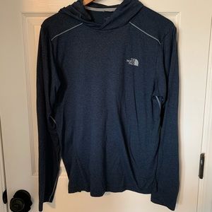 Men’s north face hooded long sleev shirt